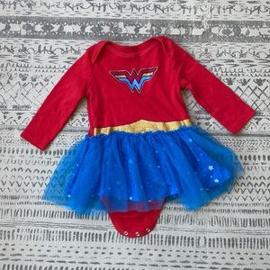 Wonder Woman baby onesie costume